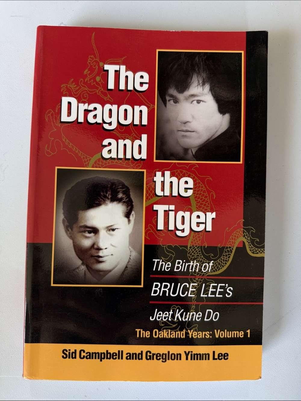 The Dragon and the Tiger - Red Paperback Book